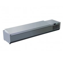 Refrigeators Galda Top Display ar vāku - 1/3 modelis VRX 2000 S/S