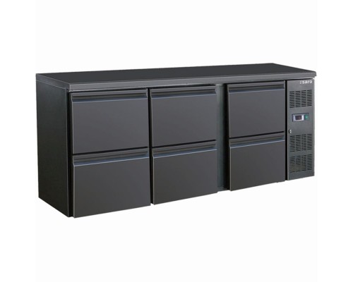 Барный холодильник с 3 X 2 ящиками, модель Bc 3100-S6, SARO, 323-4215, Барные холодильники Купить Барный холодильник с 3 X 2 ящиками, модель Bc 3100-S6, SARO, 323-4215
