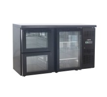 Bāra dzesētājs ar 1 stikla durvīm un 2 atvilktnēm Modelis Bc 2100 G S2