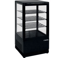 Мини-витрина холодильная вентилируемая модель SC 70 черная