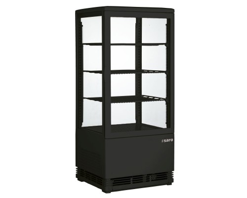 Mini Ledusskapis Ventilētas dzesēšanas modeļa SC 80 melns, SARO, 330-1009