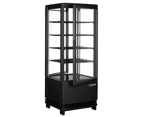 ledusskapis modeļa SC 100 DT melns, SARO, 330-1015