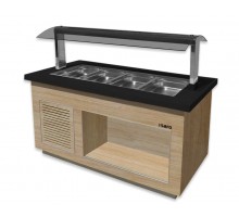Salatbar modelis Premium Line - Sb-K 170 Oak