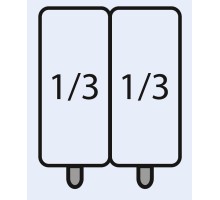 E7/CPCEXC Набор корзин для макаронных изделий: 2 x 1/3 GN