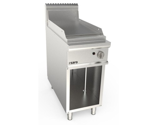 SARO Gas griddle plate with open stand model LQ / FTG2BAL, SARO, 423-8625