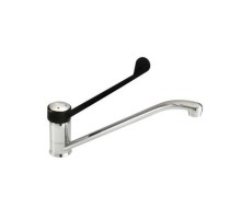 Single-Hole Mixer Tap Swivel Lever Black 
Model Chiara