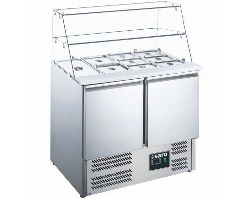 salādditē ar stikla virsmu, modelis ES 900 G, SARO, 465-1085
