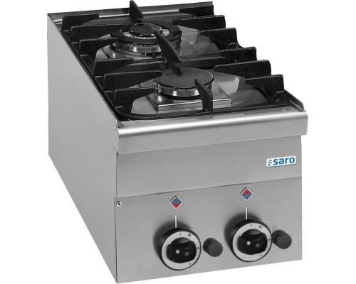 Gāzes plīts, 2 degļi, 600 Line Countertop Modelis G2S6, SARO, 504-1015, Pirkt Gāzes plīts, 2 degļi, 600 Line Countertop Modelis G2S6, SARO, 504-1015
