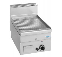 Gāzes grila plāksne Ribbed Tabletop 400X600 Modelis Gft46R