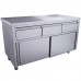 slīdošs durvju skapis - 3 kastes 1600X700mm, SARO, 700-2215