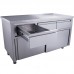 slīdošs durvju skapis - 3 kastes 1600X700mm, SARO, 700-2215