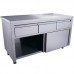 slīdošs durvju skapis - 3 kastes 1600X700mm, SARO, 700-2215