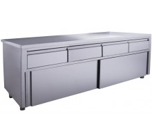 Slīdošais dūmekļa skapis - 4 kasti 2000X700mm