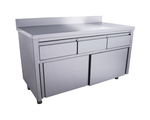 Slīdošā durvju skapis - 3 kastes. 1400x700mm ar uzgaļu., SARO, 700-2310, Metāla sienas skapji Pirkt Slīdošā durvju skapis - 3 kastes. 1400x700mm ar uzgaļu., SARO, 700-2310