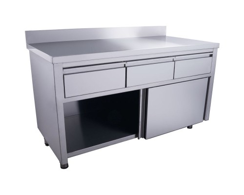 Slīdošā durvju skapis - 3 kastes. 1400x700mm ar uzgaļu., SARO, 700-2310, Metāla sienas skapji Pirkt Slīdošā durvju skapis - 3 kastes. 1400x700mm ar uzgaļu., SARO, 700-2310