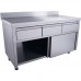 Slīdošā durvju skapis - 3 kastes. 1400x700mm ar uzgaļu., SARO, 700-2310