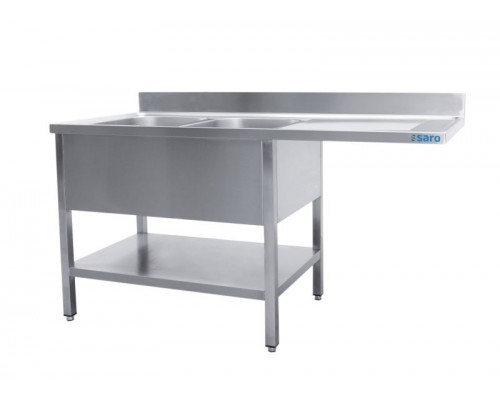 aezguvēšanas stacija ar 2 baseiniem, kreisajā pusē- 700 mm dziļums, 1600 mm platums, SARO, 700-2610L