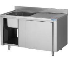 izlietnes skapī ar slīdošajām durvīm 1200