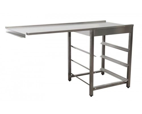 Izlietnes galda diska mašīnai kreisajā pusē, 1600mm, SARO, 700-3105L