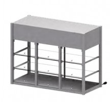 Refrigerated display cabinet 1435x600x1135 mm, Stalgast, ST205151