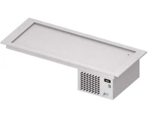 Display cooling bath 4xgn 1/1, type ss, 1480x620x440 mm, Stalgast, ST312151