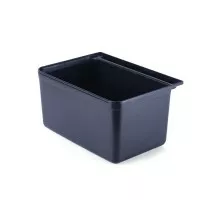 Galda piederumu papildu tvertne, Melns, 335x240x(H)180mm