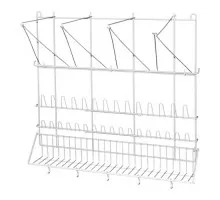 Universal wall rack