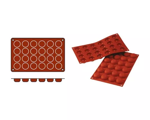 Baking Molds Silikomart 070055, Buy Picture Baking mould pomponnetes, Silikomart, 070055