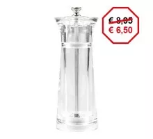 Salt / pepper grinder h.12cm