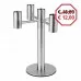 Picture Candle holder h.20,0cm, EMGA, 130725