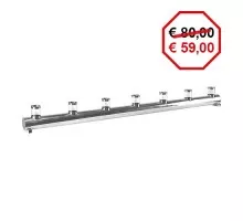 Candle holder l.120,0cm