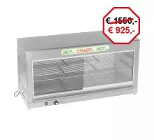 Heated display showcase