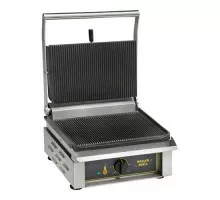 Contact grill ribbed-ribbed