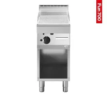 Fry top ar rievām