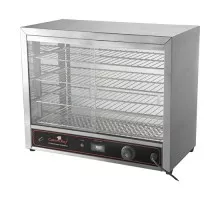 Heated display showcase