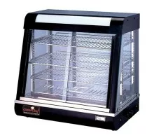 Heated display showcase