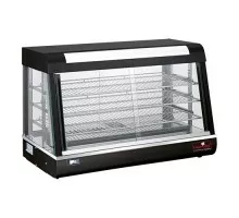 Heated display showcase
