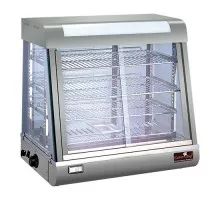 Heated display showcase
