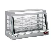Heated display showcase