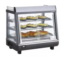 Heated display showcase