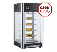 Heated display showcase