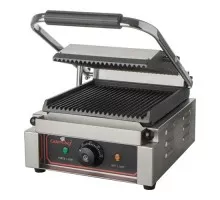 Contact grill ribbed-ribbed