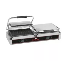 Contact grill ribbed-ribbed