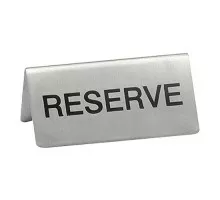 Table sign