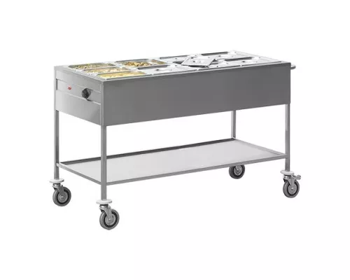 Karstais marmīts EMGA 710054, Pirkt Bilde Bain marie ratiņi, EMGA, 710054