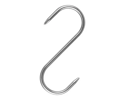 Gaļas pārstrādes iekārtas EMGA 852104, Pirkt Bilde Gaļas āķis (l.100mm/ø04mm), EMGA, 852104