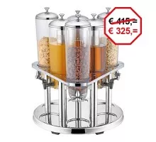 Cereal dispenser 5x3,0l
