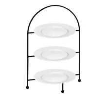Serving stand plates
