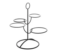 Serving stand 2xø10,0cm+2xø14,0cm