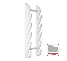 Storage rack cutting board